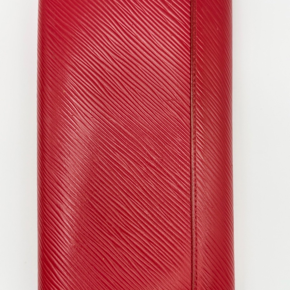 Louis Vuitton Twist Epi Leather Coquelicot Clutch Wallet with Chain - Picture 5 of 16